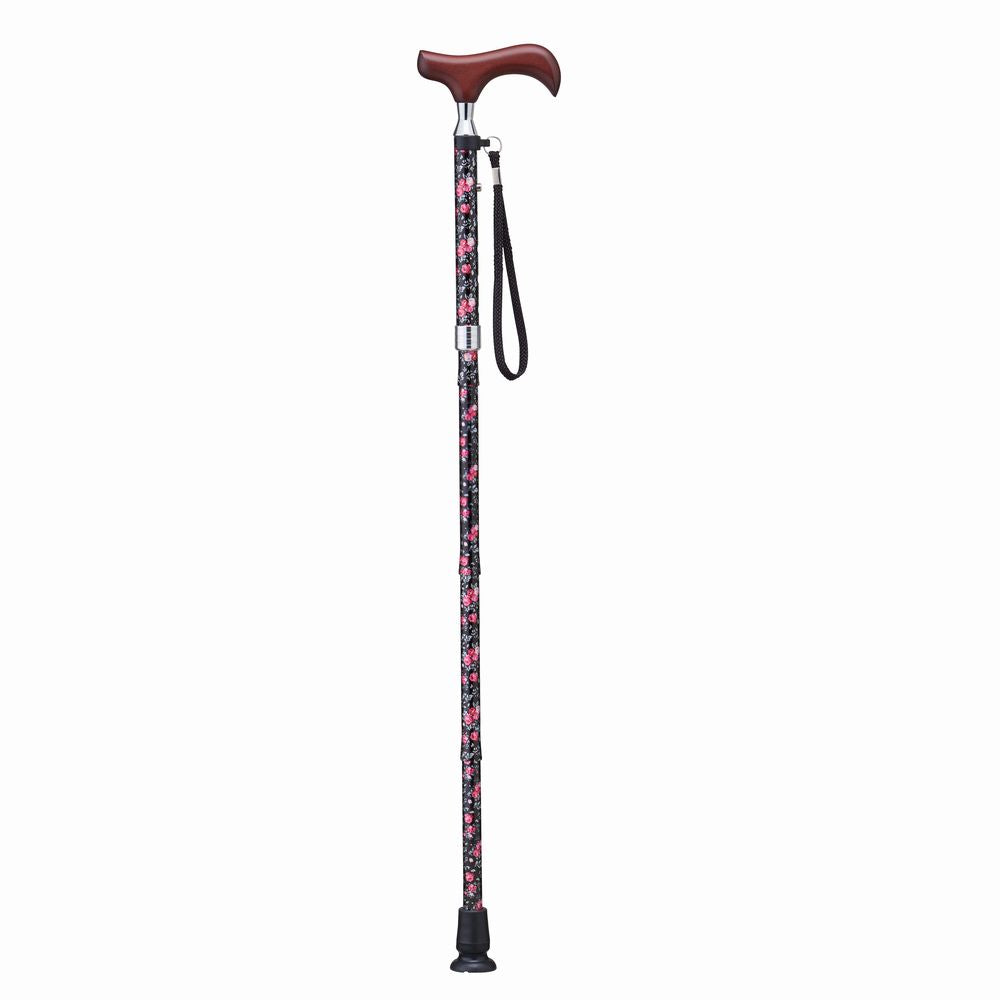 Aizō Slim Neck Folding Cane E-254B
