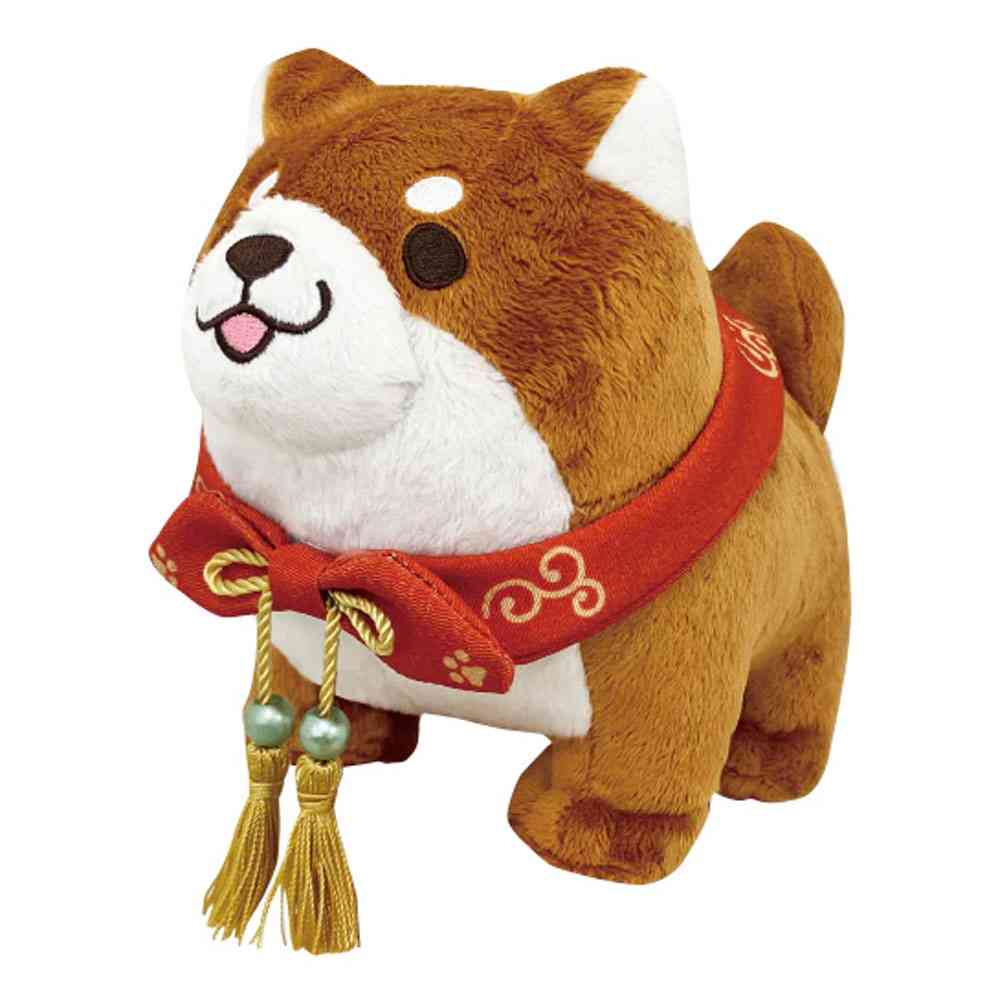SK Japan Loyal Dog Mochishiba Plush Toy S 10th Anniversary Version Okaka