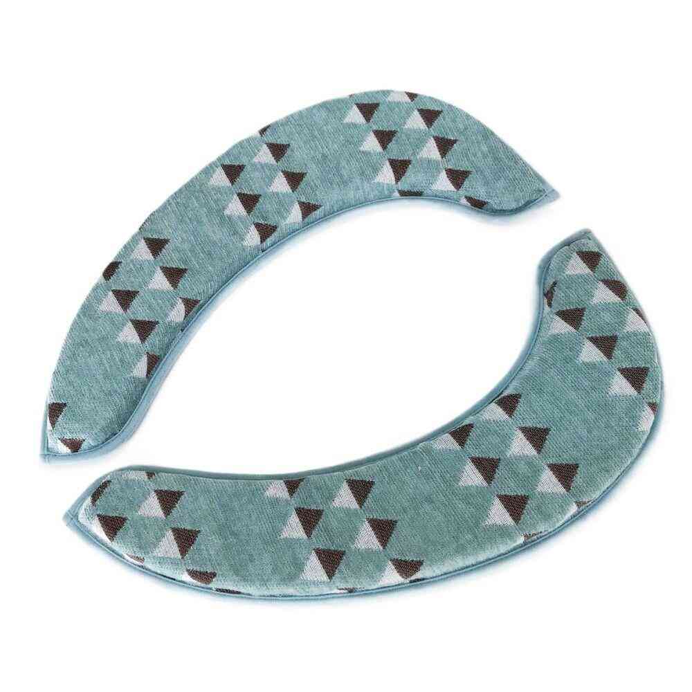 Tōei Marshmallow Toilet Seat Cushion Jacquard Cosmic Green MB-1002