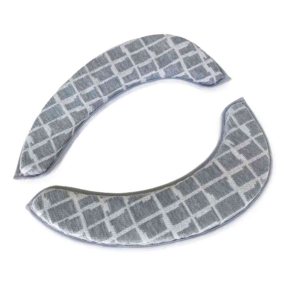 Tōei Marshmallow Toilet Seat Cushion Jacquard Lattice Gray MB-1004