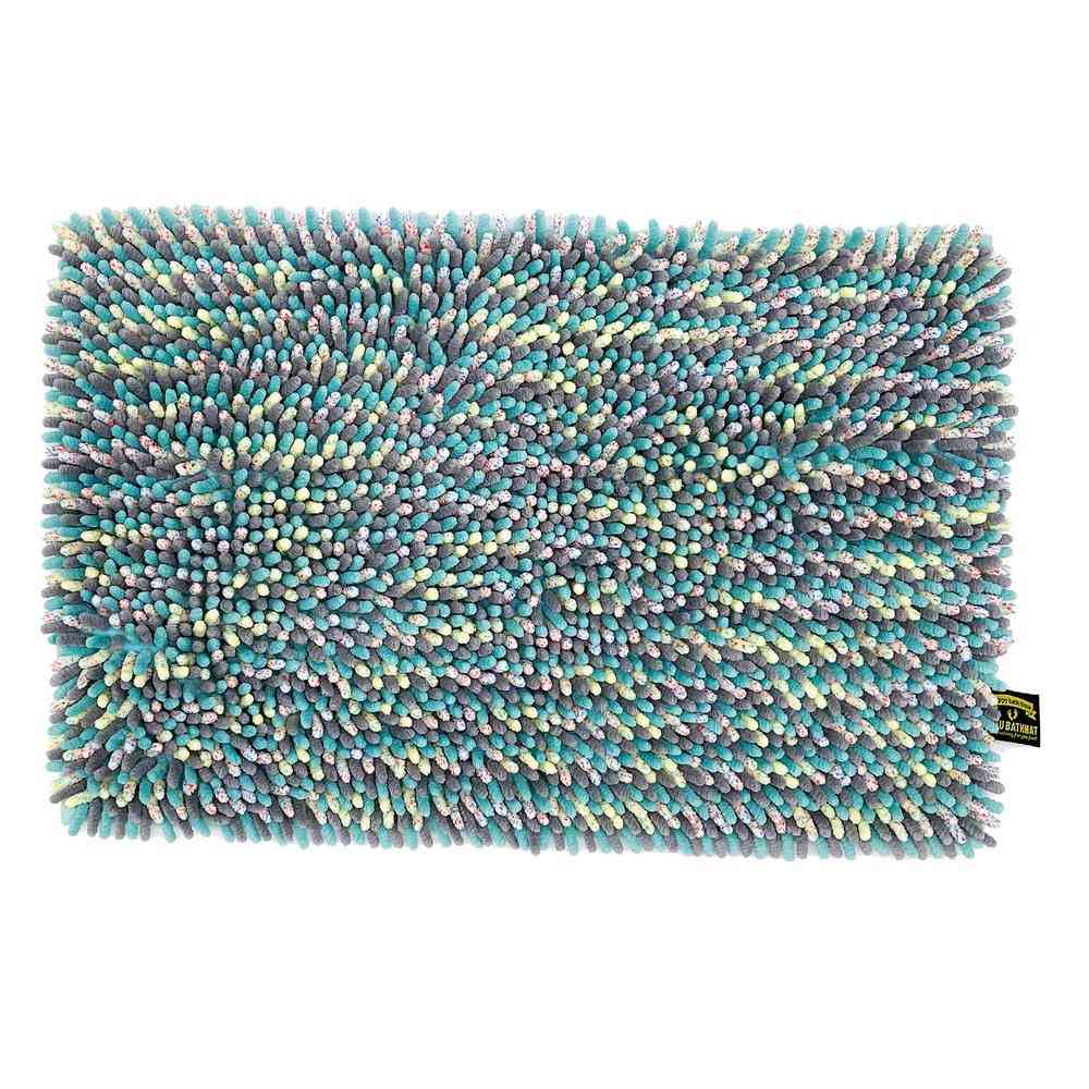 Fujie MOFU Bath Mat M 60×40cm Mint MF-003