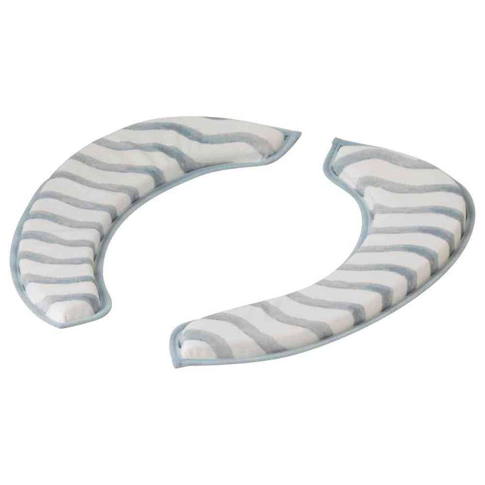 Tōei Whip Toilet Seat Cushion Lite Black Sesame Gray WL-008