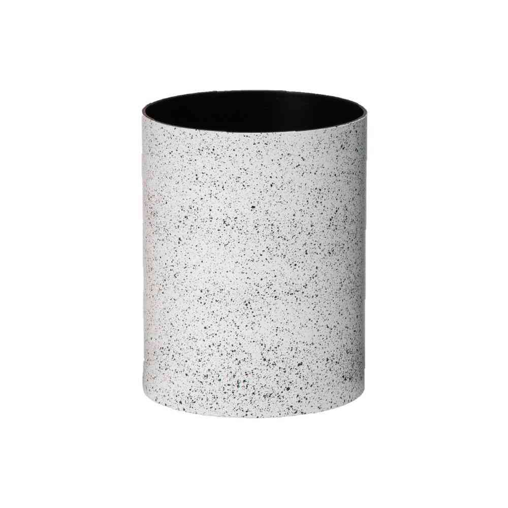 Fuji E dustper style Planter Cover S Stone White 3.4L
