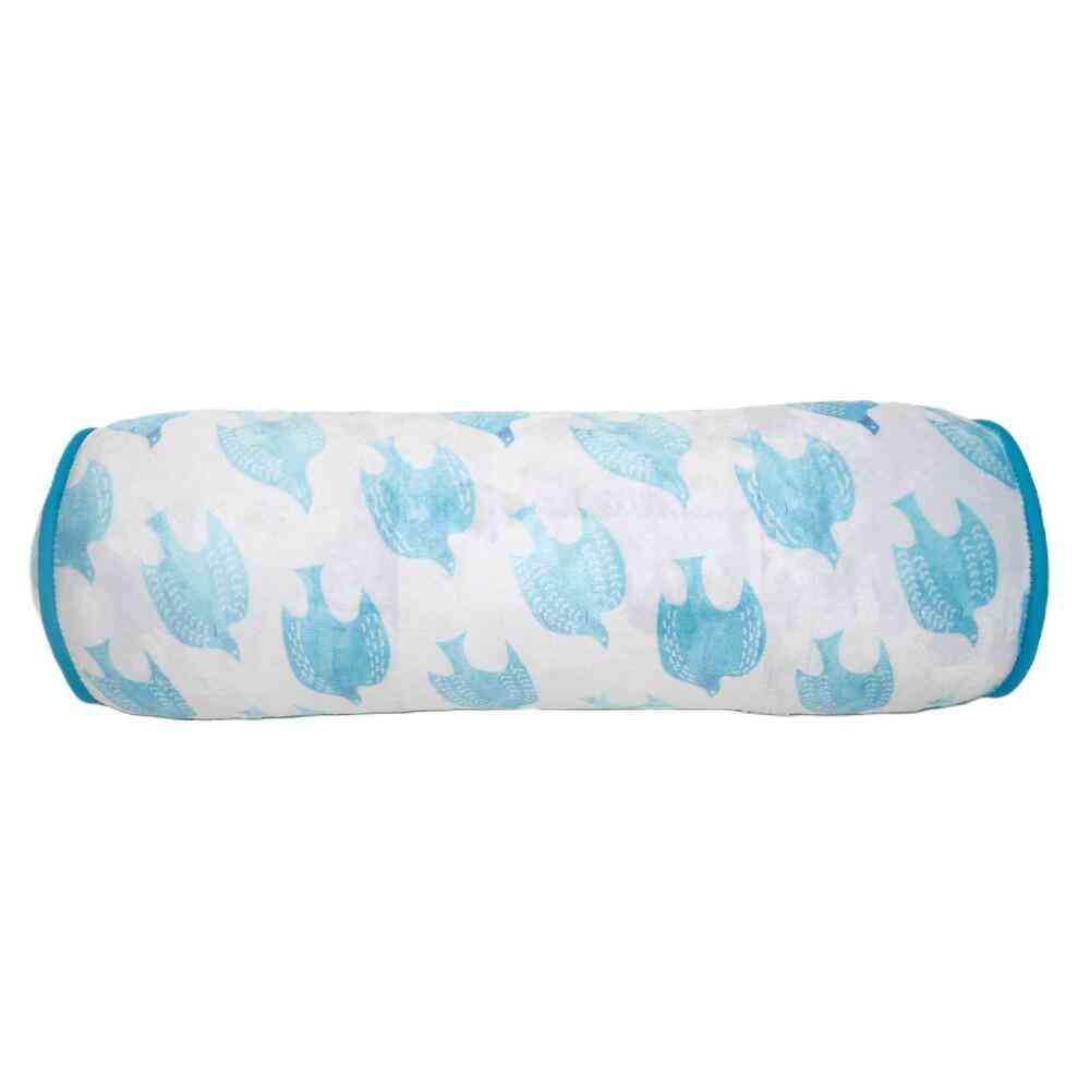Tōei Happy Motif Exercise Pelvic Slim Stretch Cushion - Blue Bird