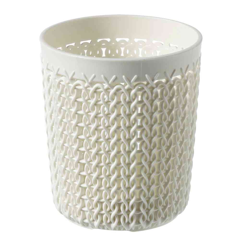 Fujie Knit Round Holder 0.6L White CV-004