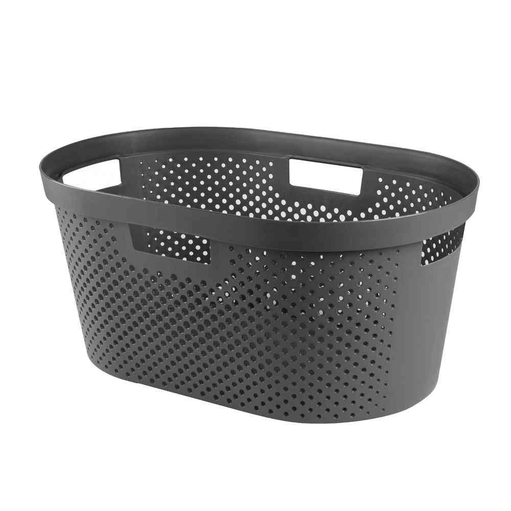 Fujie Infinity Laundry Basket Dark Gray CV-073