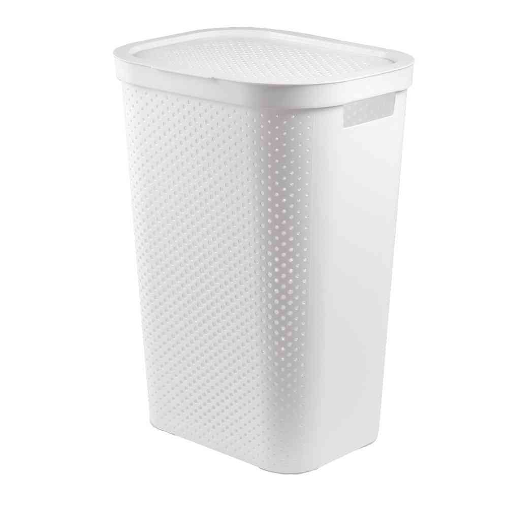 Fujie Infinity Laundry Basket White CV-077
