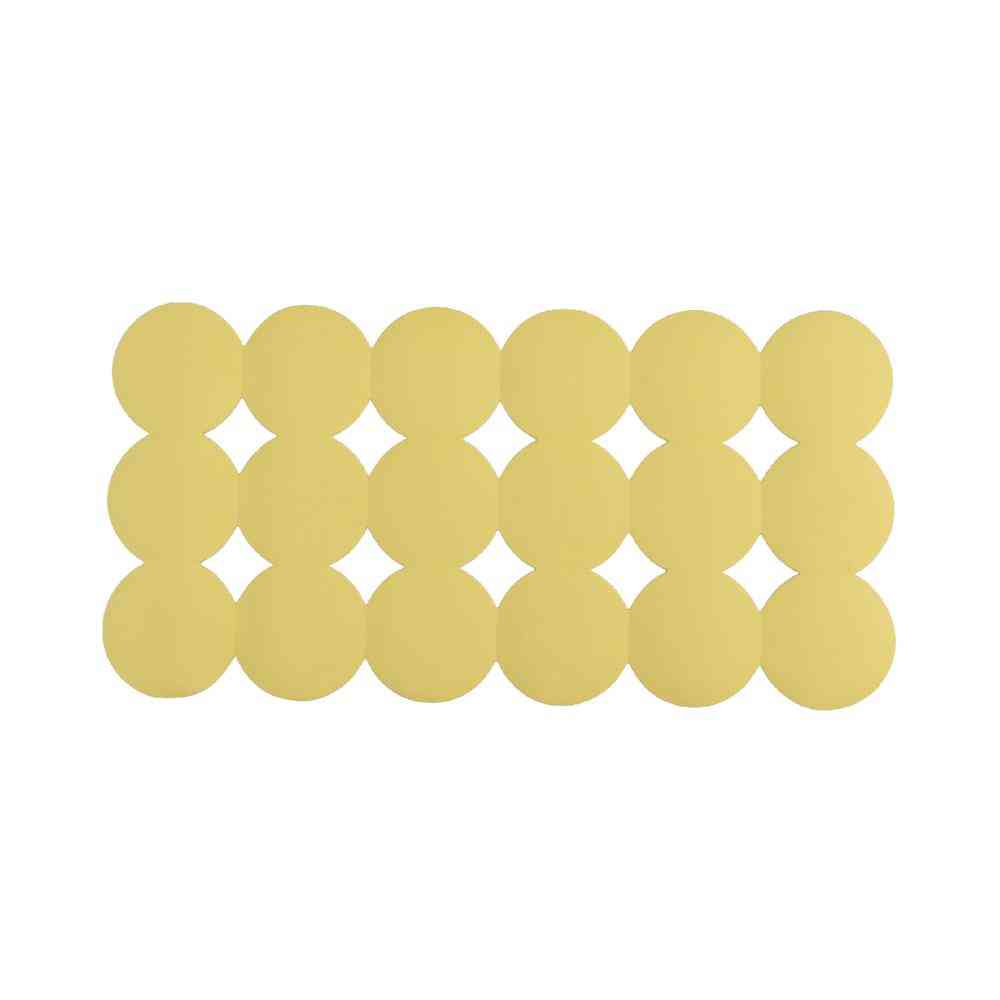 Fujie AIRY DROP Bathroom Mat 80×40cm Yellow AD-303