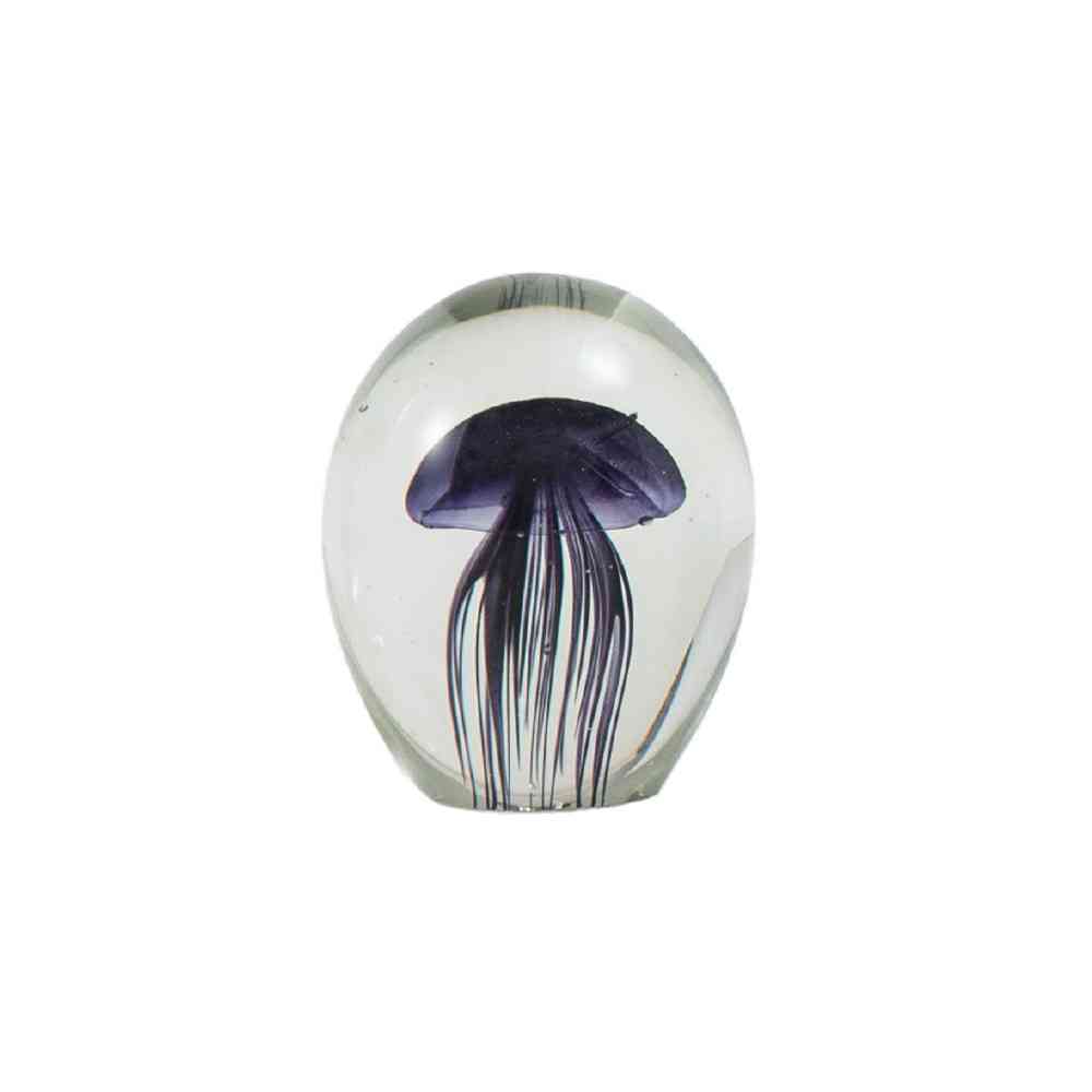Fujie Glass Interior Object (Jellyfish) M Purple
