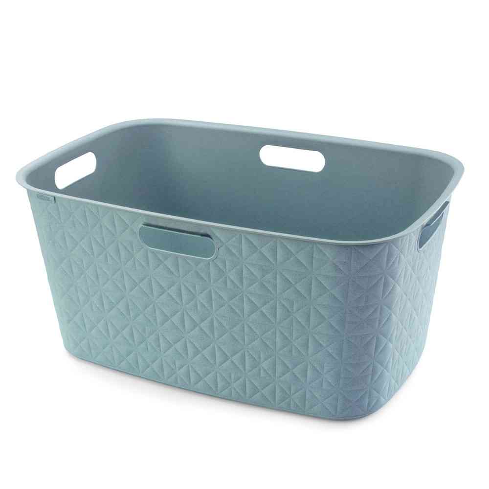 Fujie Softex Laundry Basket 45L Blue CV-124