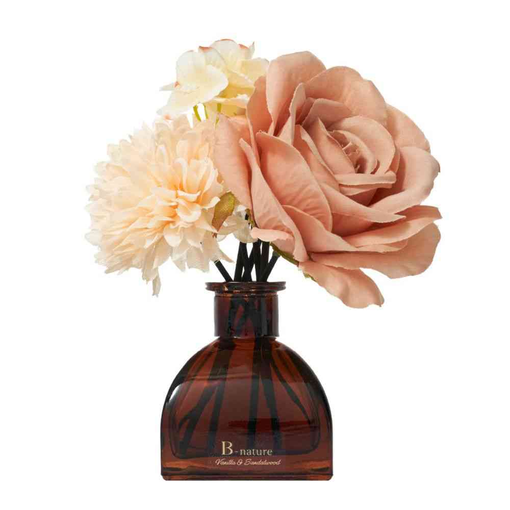Toue B-nature Flower Bouquet Reed Diffuser Vanilla & Sandalwood Bouquet BN-027 100ml