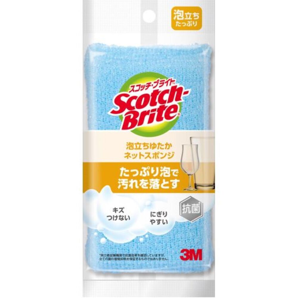 3M Rich Foam Net Sponge Blue