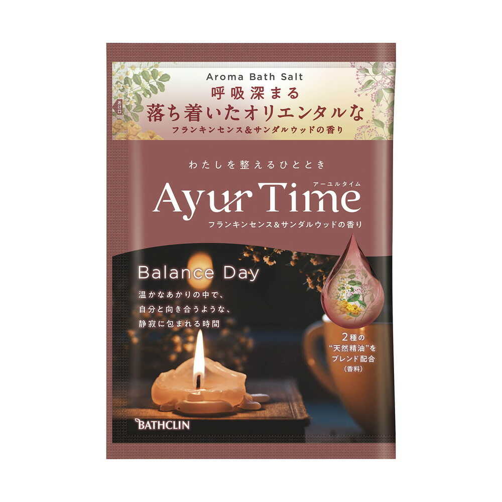 Ayur Time Balance Day Frankincense and Sandalwood Scent Sachet 40g