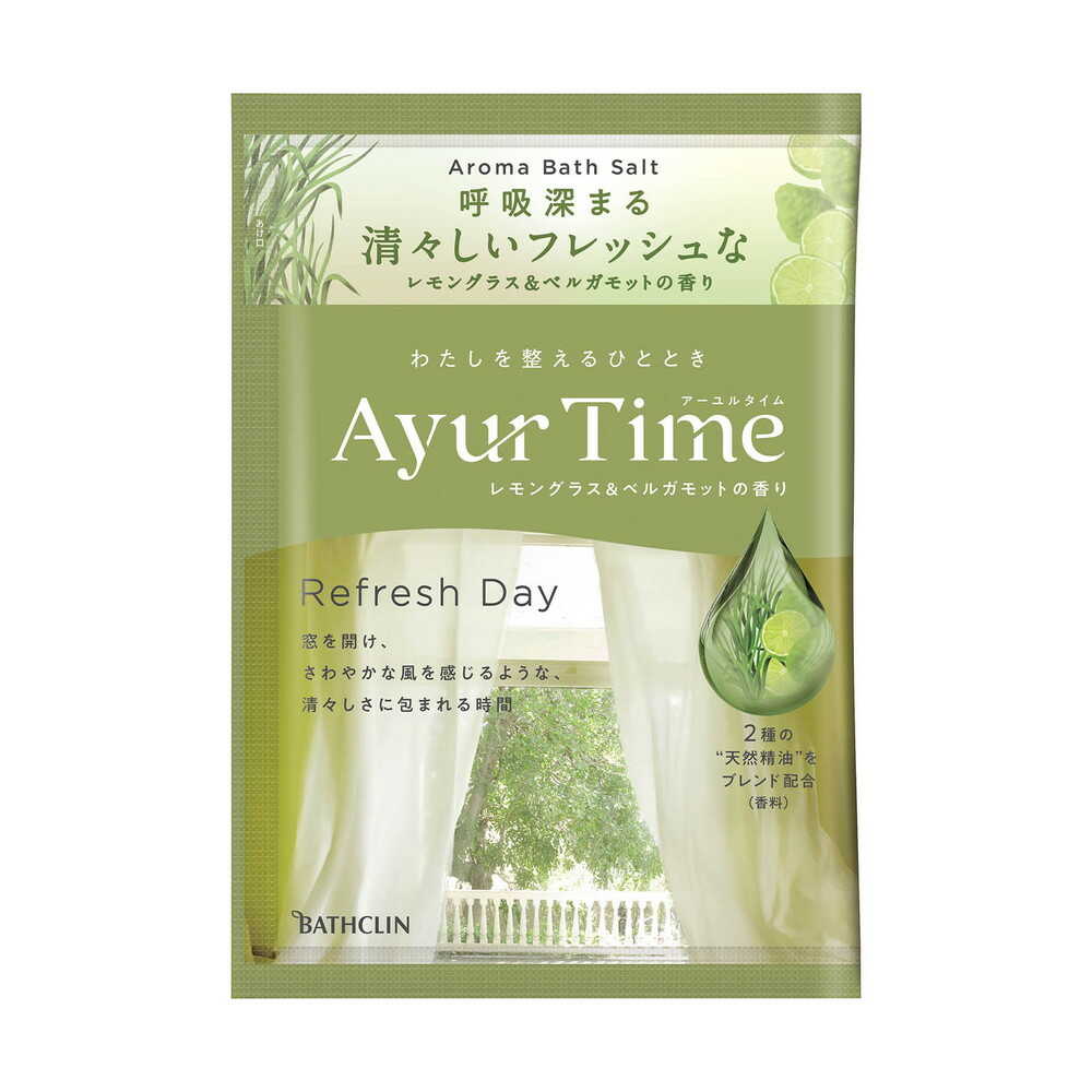 AyuTime Refresh Day Lemongrass & Bergamot Sachet 40g