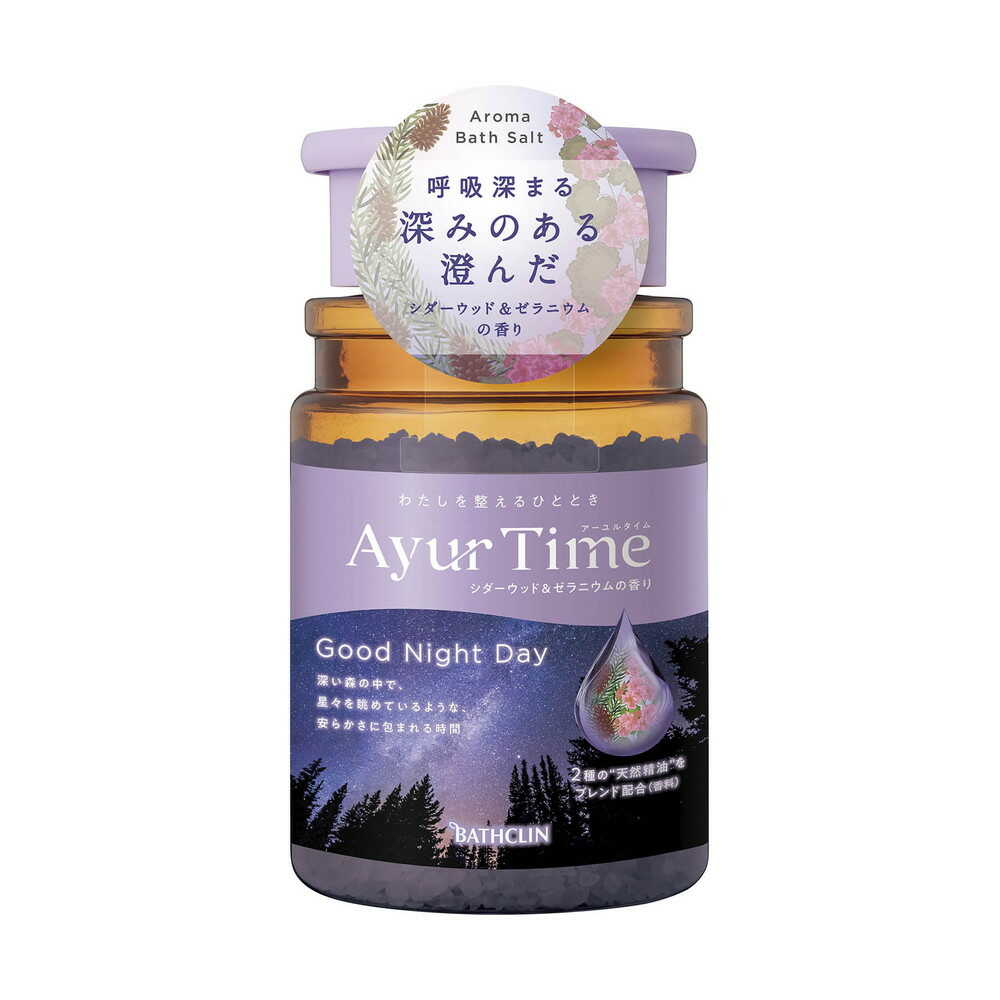 Ayur Time Good Night Day Cedarwood and Geranium Scent Bottle 520g