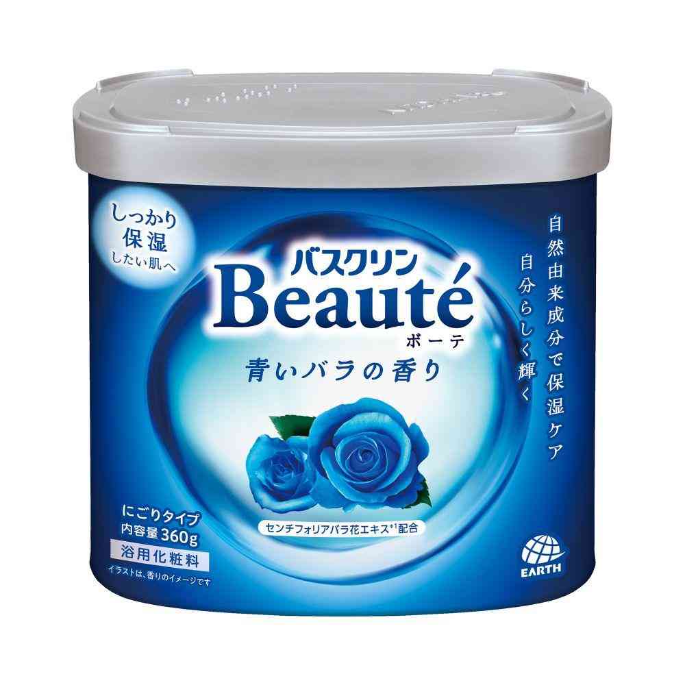Earth Chemical Bathclin Bote Blue Rose Scent 360g (Approx. 12 Uses)
