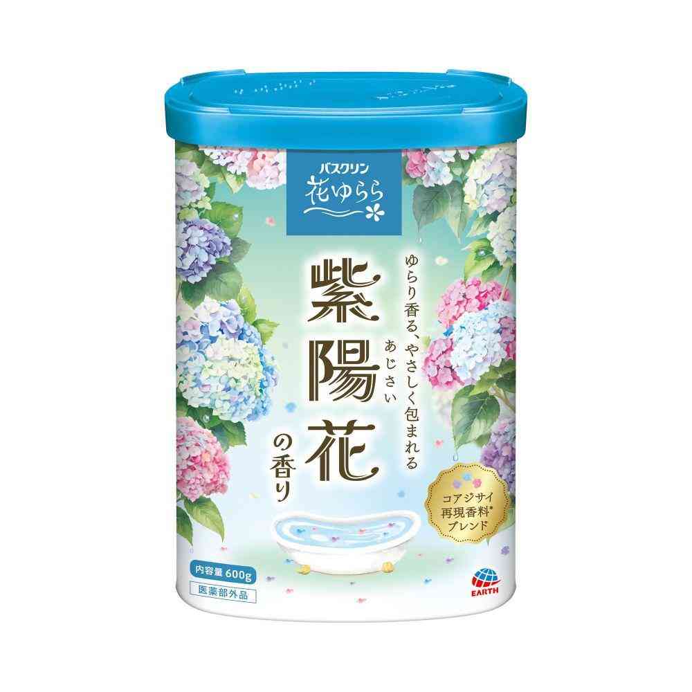 Earth Chemical Bathclin Hanayurara Hydrangea Scent 600g
