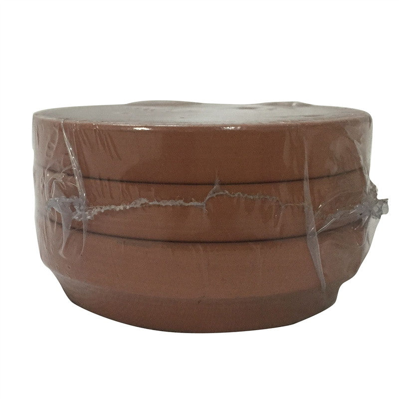 Terracotta Plant Pot Saucers (3 Pieces)