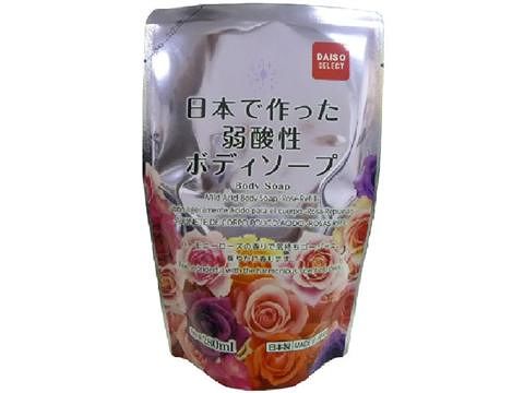 Weak Acid Body Soap (Rose, Refill)
