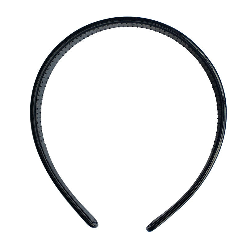 Silicone Headband (Wide, Black)