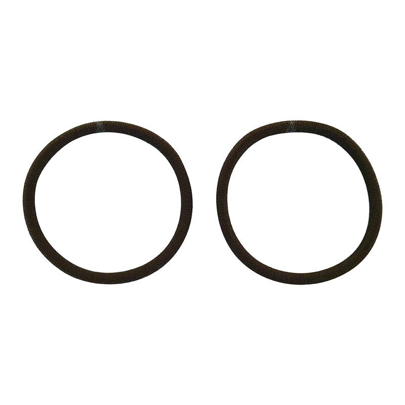 Thick Ring Rubber Bands (2 Pieces, Brown)