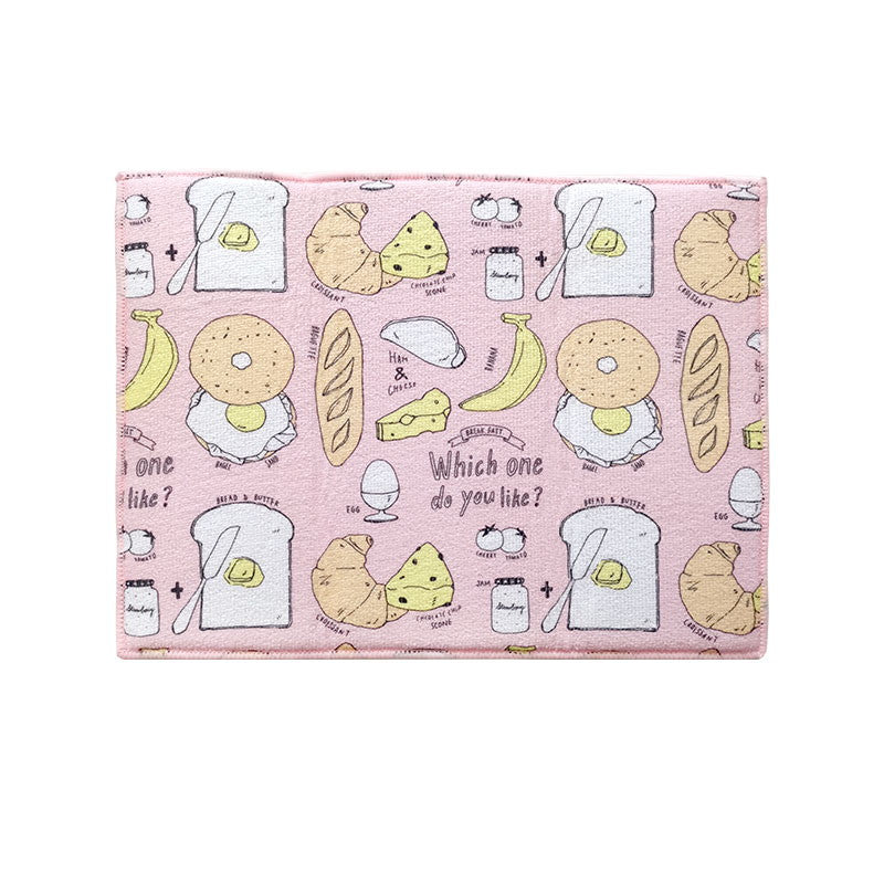 Mesh Absorbent Mat (Bread Design)