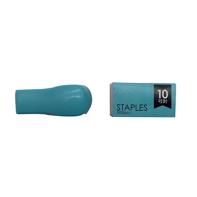 Mini Stapler (No. 10, 1 Box of Staples Included, Color)