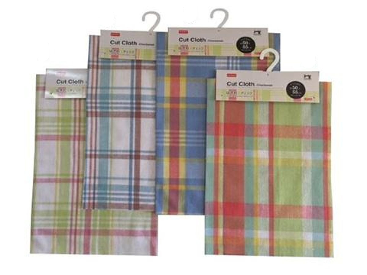 Check Fabric Scrap