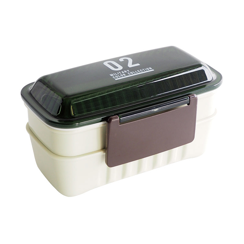 Lunch Box (Dome Shape, Two Layers)
