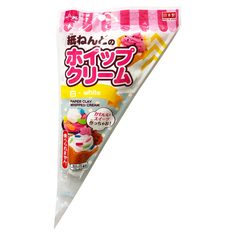 Paper Clay Whipped Cream (White)