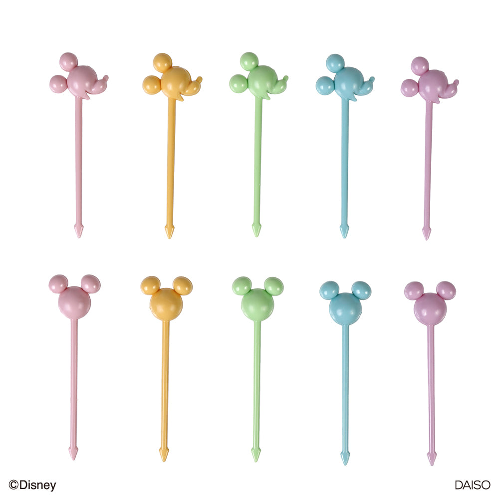 Mickey Icon Bento Picks (10 pieces)