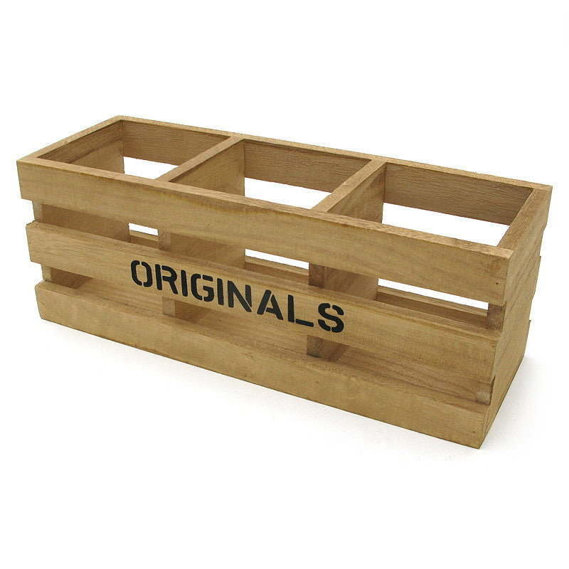 Wooden Divider Box (3 Sections)