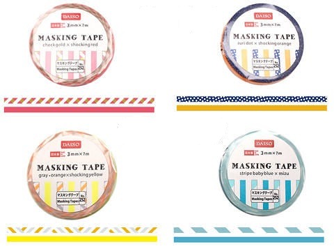 Masking Tape (3mm Width, 2 Pieces)