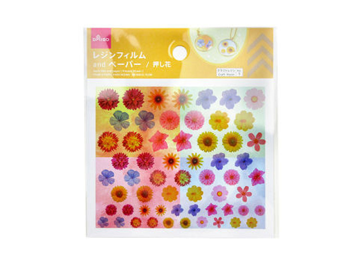 Resin Film & Paper (Pressed Flowers)