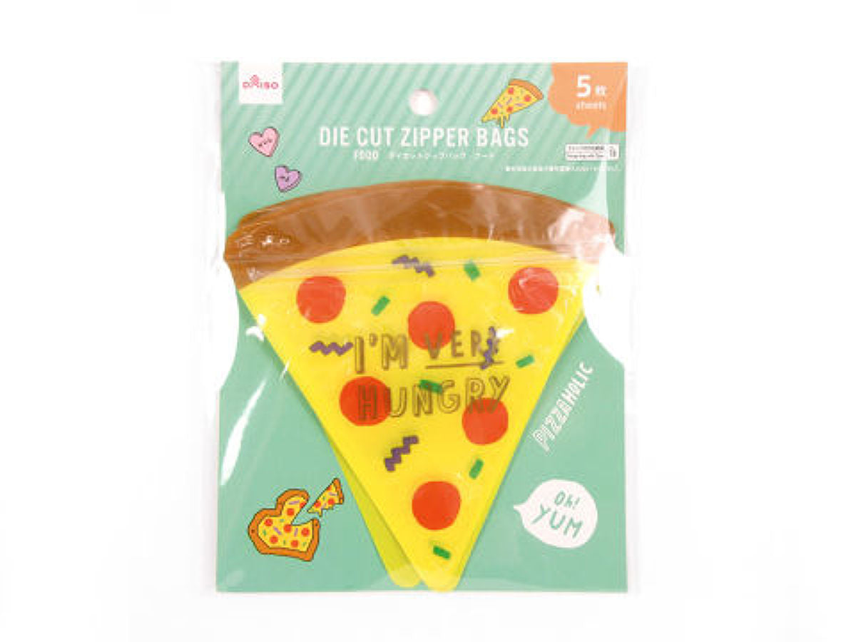 Die-Cut Zip Bag (PGS, Food, 5 Pieces)