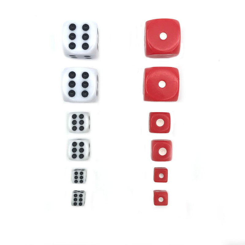 Dice (with Case, 6 pcs, Basic)