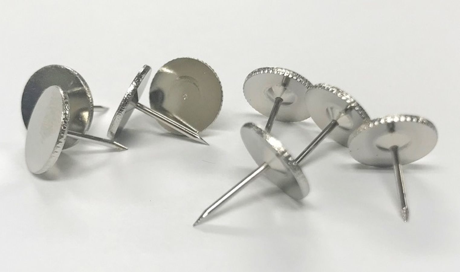 Long Pin Push Pins (Silver Color, 50 Pieces)