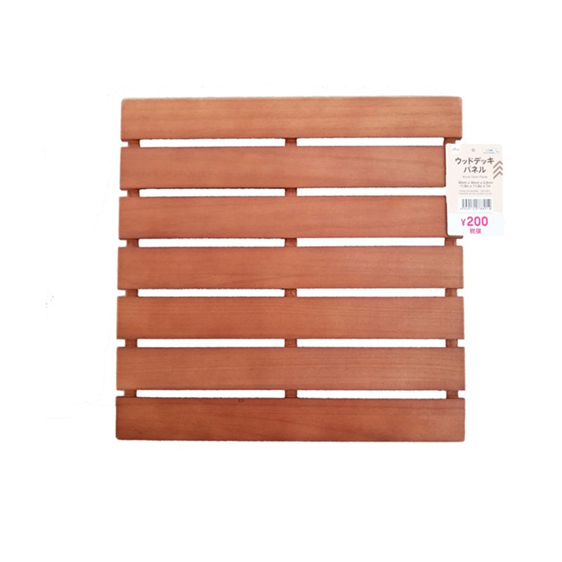 Wood Deck Panel