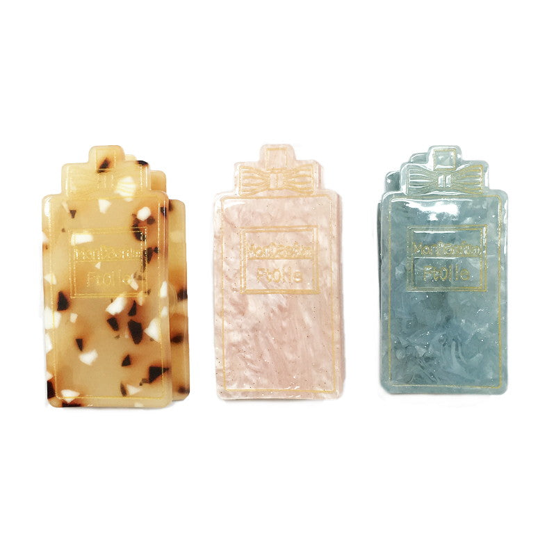 Acrylic Bun Clip (Perfume Bottle Style)
