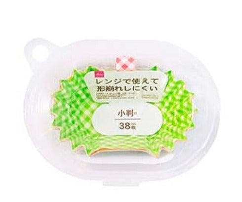Checkered Food Cups (Oval, 38 Pieces)
