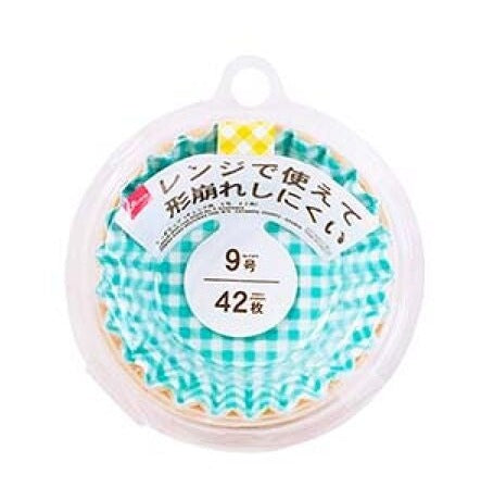 Checkered Food Cups (Size 9, 42 Pieces)