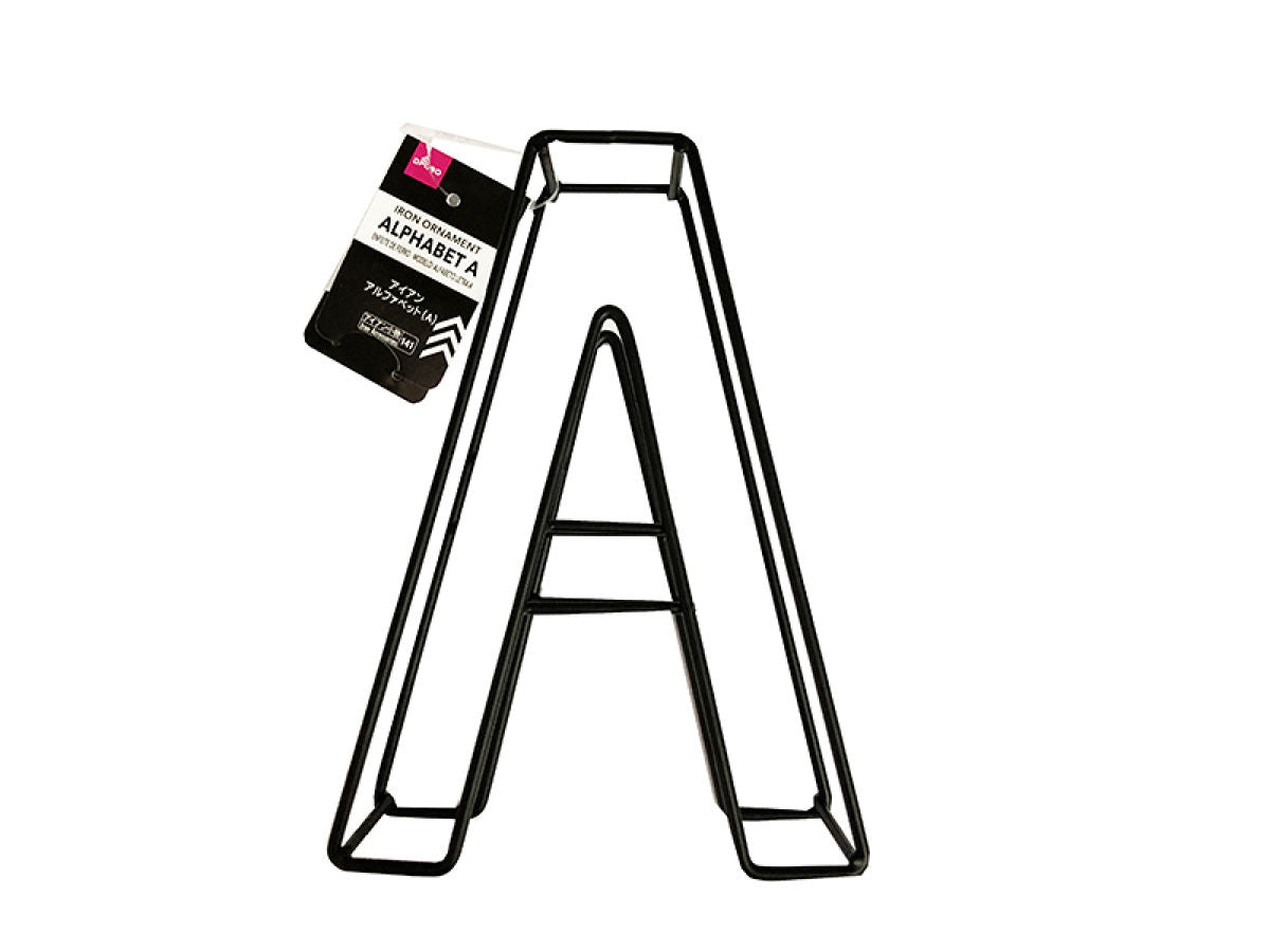 Iron Alphabet (A)