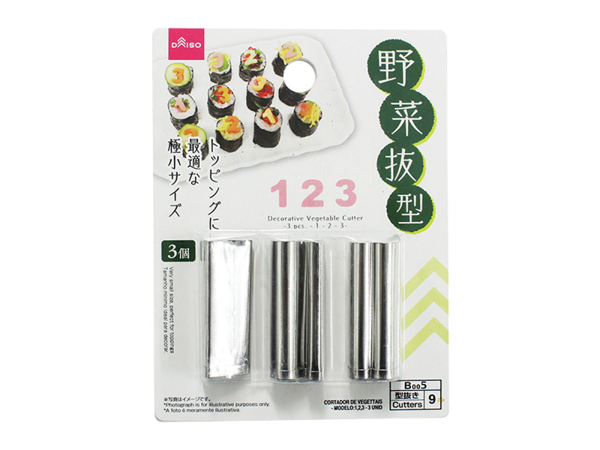 Vegetable Cutter (Set of 3, 1, 2, 3)