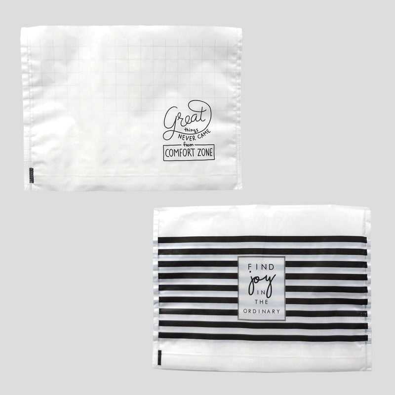 Self-Standing Drainage Trash Bags (15 Sheets, Mesh Bottom Type, Monotone)