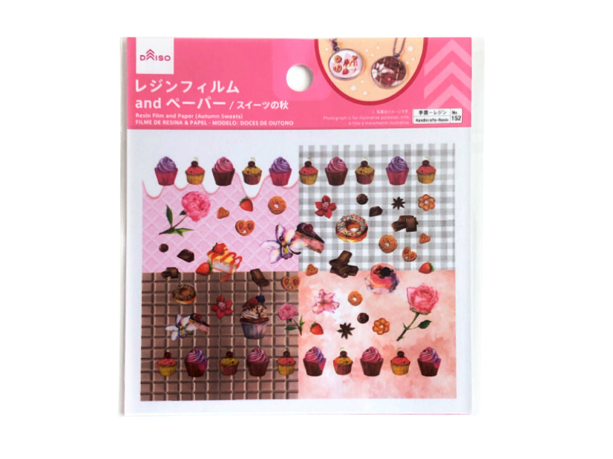 Resin Film & Paper (Autumn Sweets)