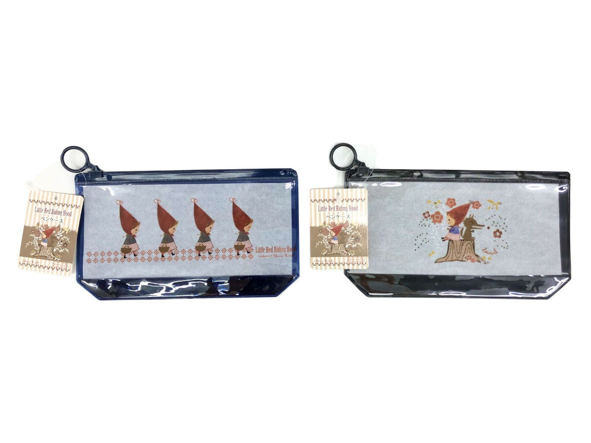 Vinyl Pen Case (Little Red Riding Hood)
