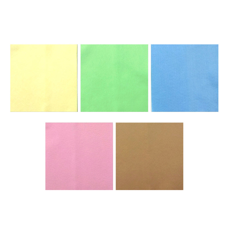 Felt (Pastel Colors, 5 Sheets)