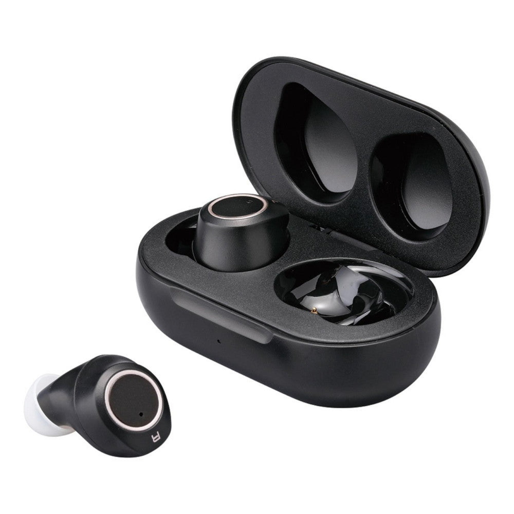 Rechargeable Dual-Ear Hearing Amplifier Hearable Black KSOK-01-1