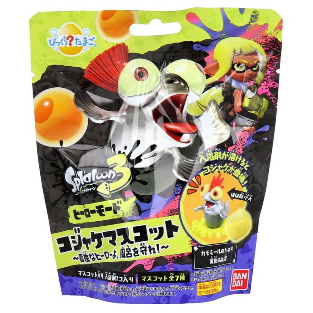 Bandai Bikkura Tamago Splatoon 3 Hero Mode Kojiake Mascot - 55g