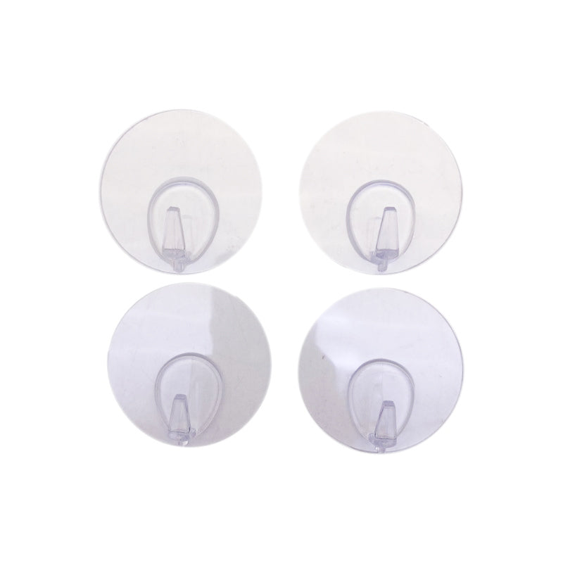 Removable Sheet Hook (Clear, 4 Pieces)